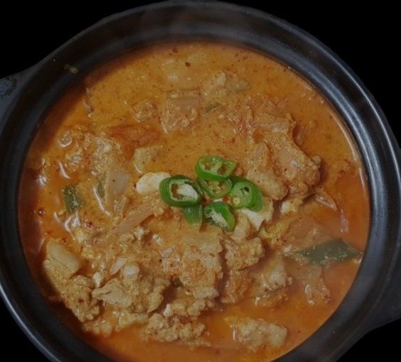 수제콩 돼지고기 콩비지찌개