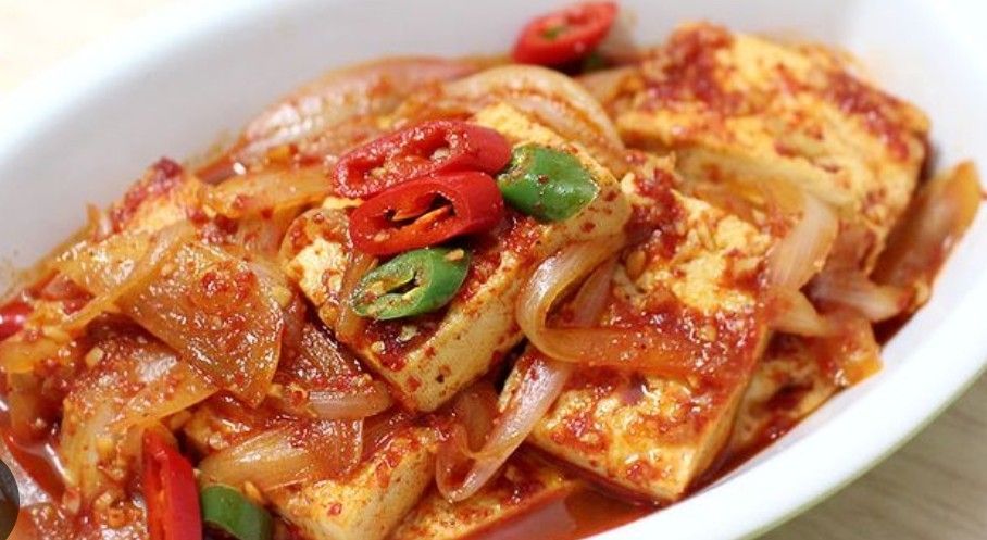 두부조림 Braised Tofu (FOR 2~3)