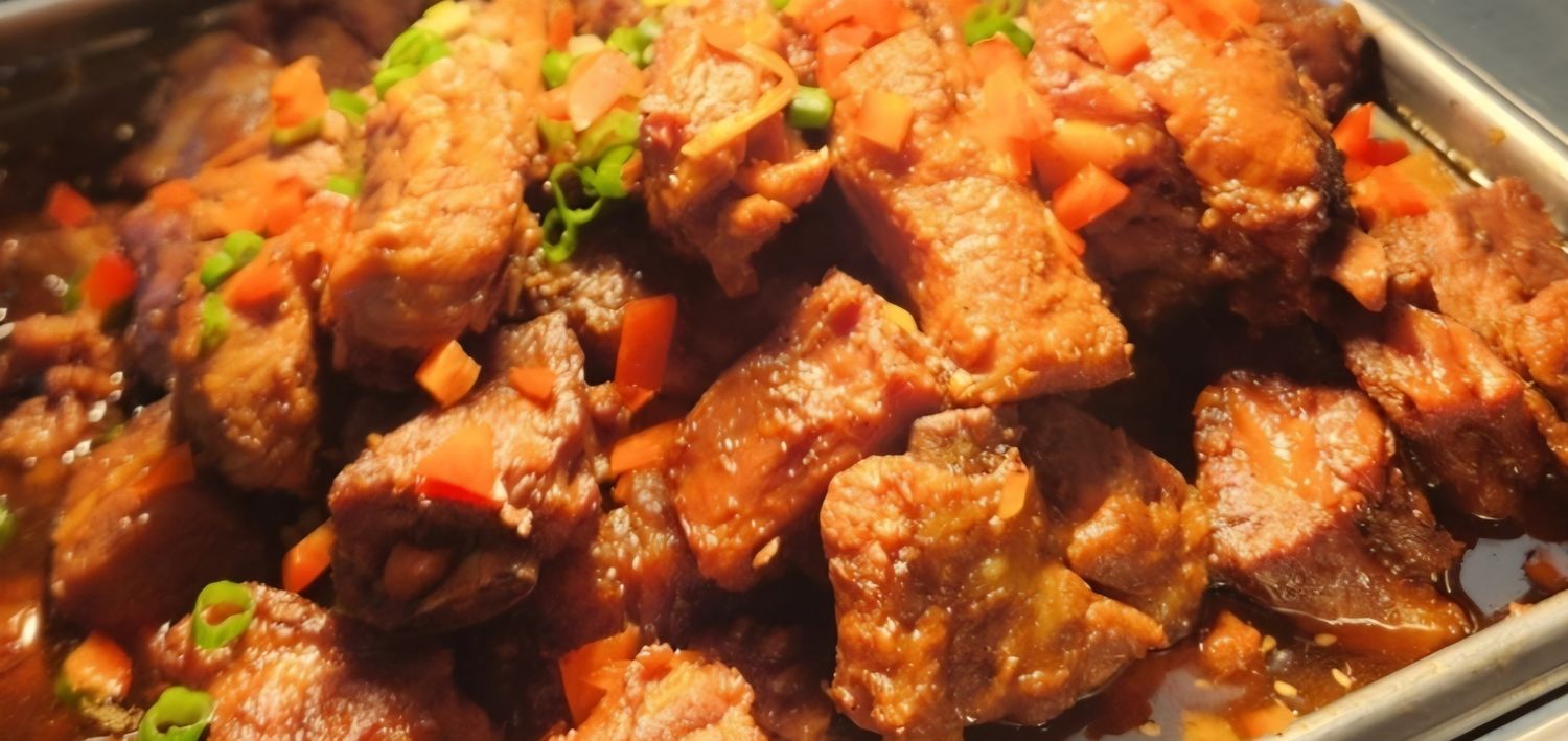 돼지 갈비찜 2인분 Korean-style braised pork ribs