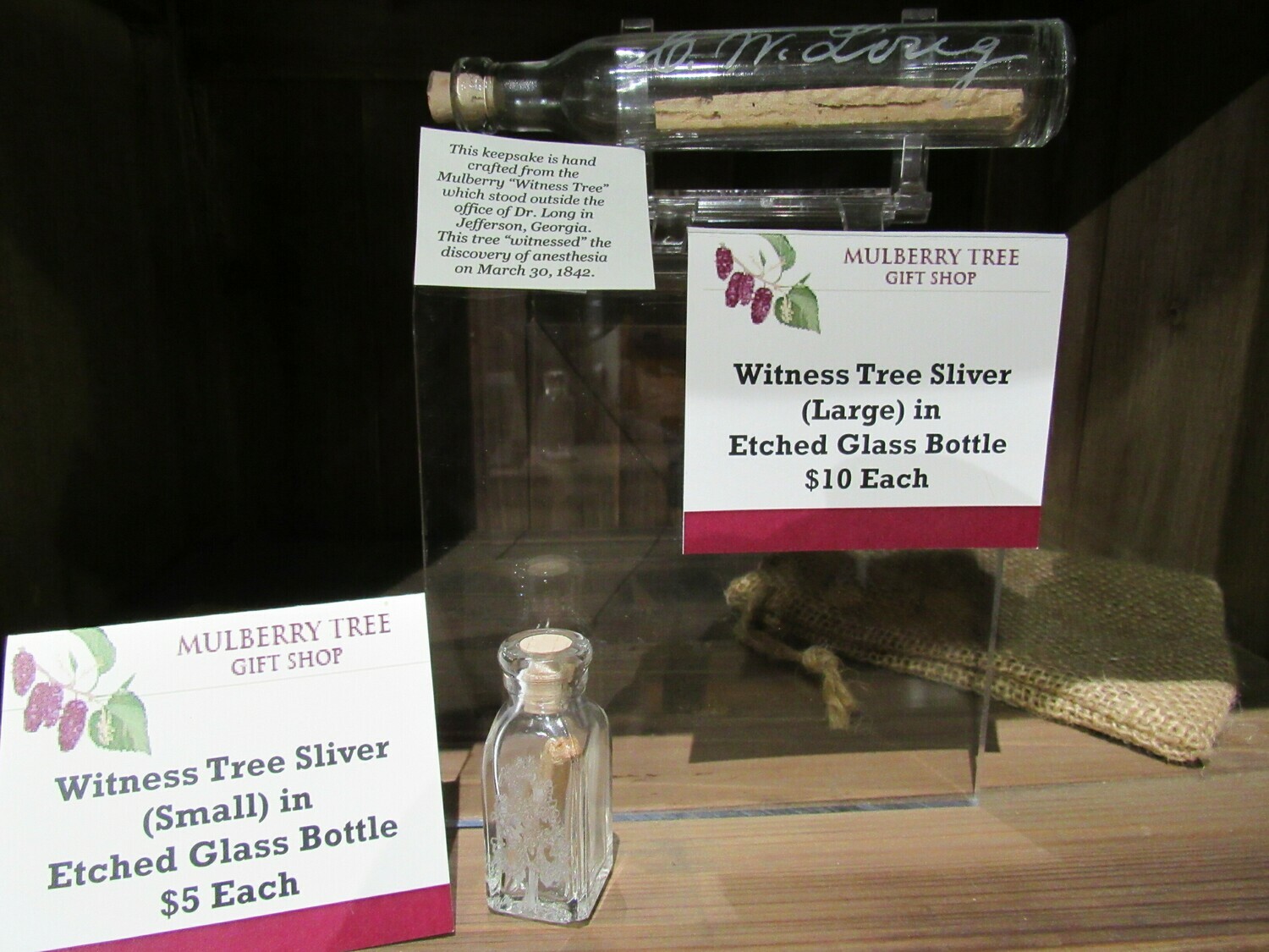 Witness Tree Collectibles-Prices range from $5 to $75