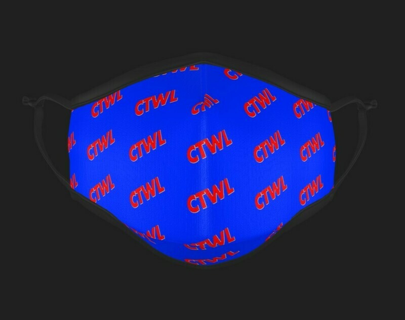CTWL &quot;Abbreviation&quot; Mask - Blue/Red