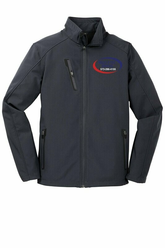 Black Wall's HVAC Zip-up Jacket - Unisex