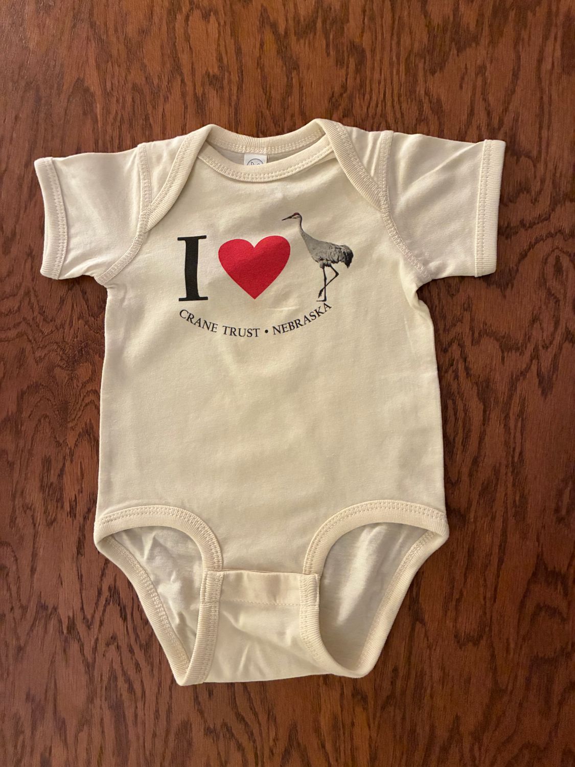 Onesie-I Love Crane Trust