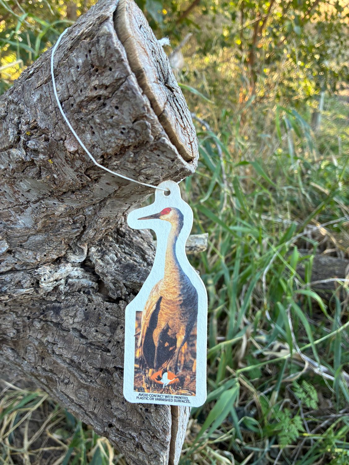 Sandhill Crane Car Air Freshener