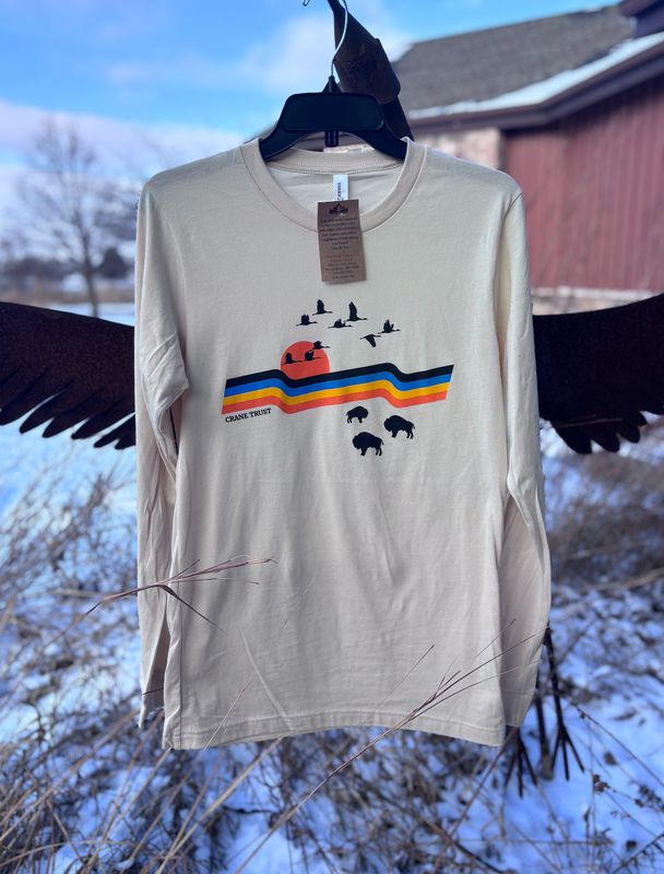 Crane/Bison Cream Long Sleeve