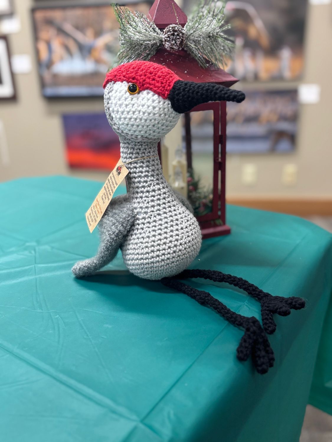 Crochet Sandhill Crane