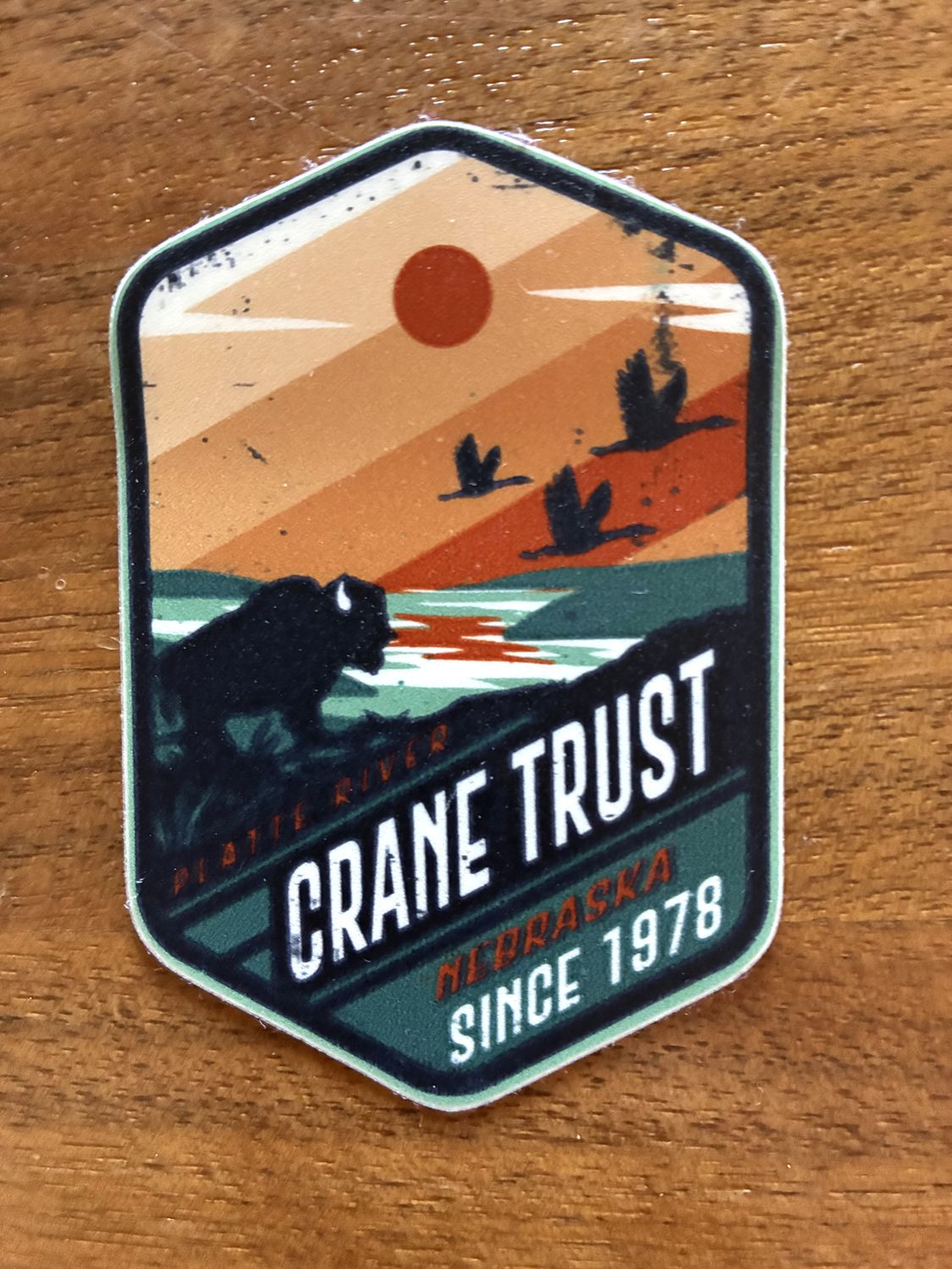 River Prairie Sticker