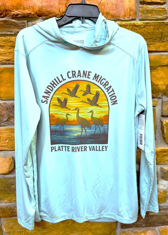 Slate Solar Migration Long Sleeve Hoodie