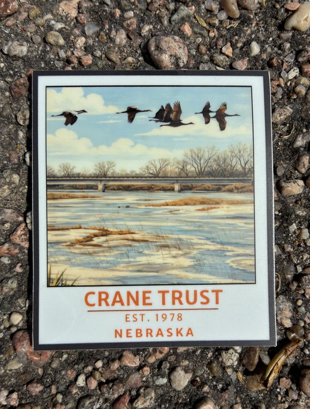 Crane Trust River Bridge Sticker 