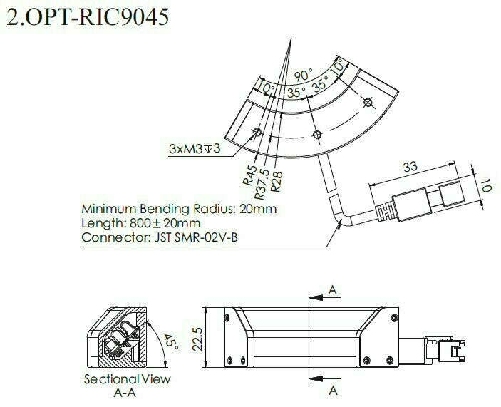 OPT-RIC9045-W