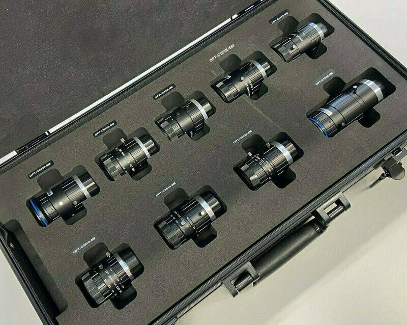 5MP-Objektiv-Set, OPT-C-5M-Koffer