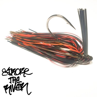 Natural red craw 7g