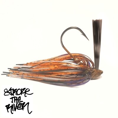 Orange and purple craw 7g