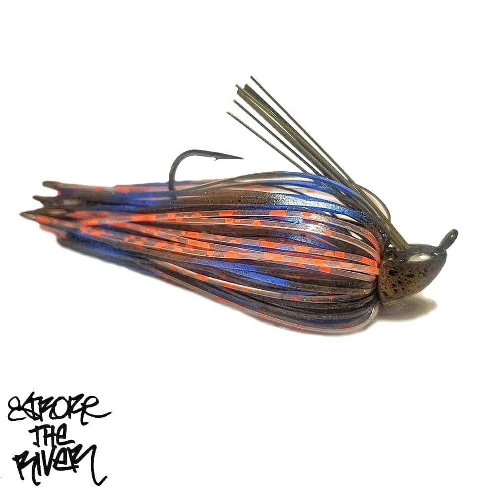 Blue and orange spotted 5gr