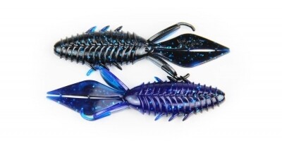 Adrenaline Bug - 4&quot; Black Blue Lam
