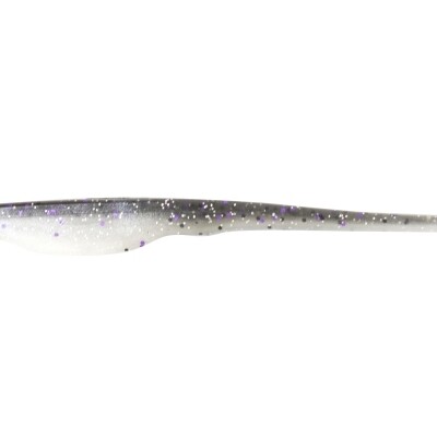 Whiplash Shad 6&quot; Smoke Pearl Laminate