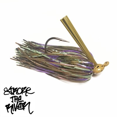 Purple Green Craw 5gr