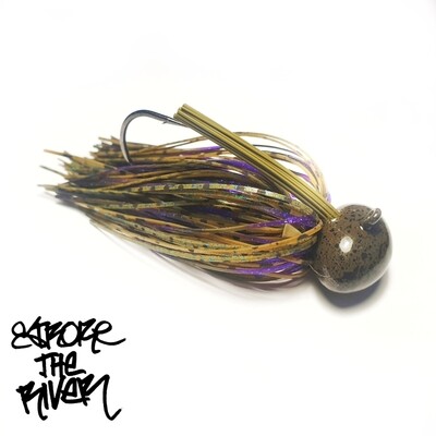 X Purple Green Craw 28gr