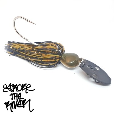 Vibrant Piker Black and Gold 21gr