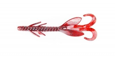 Muscle Back Hawg Hunter - 6&quot; Red Bug