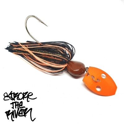 Vibrant Piker Black Salmon 21gr