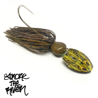 Vibrant Piker Brown Frog 21gr