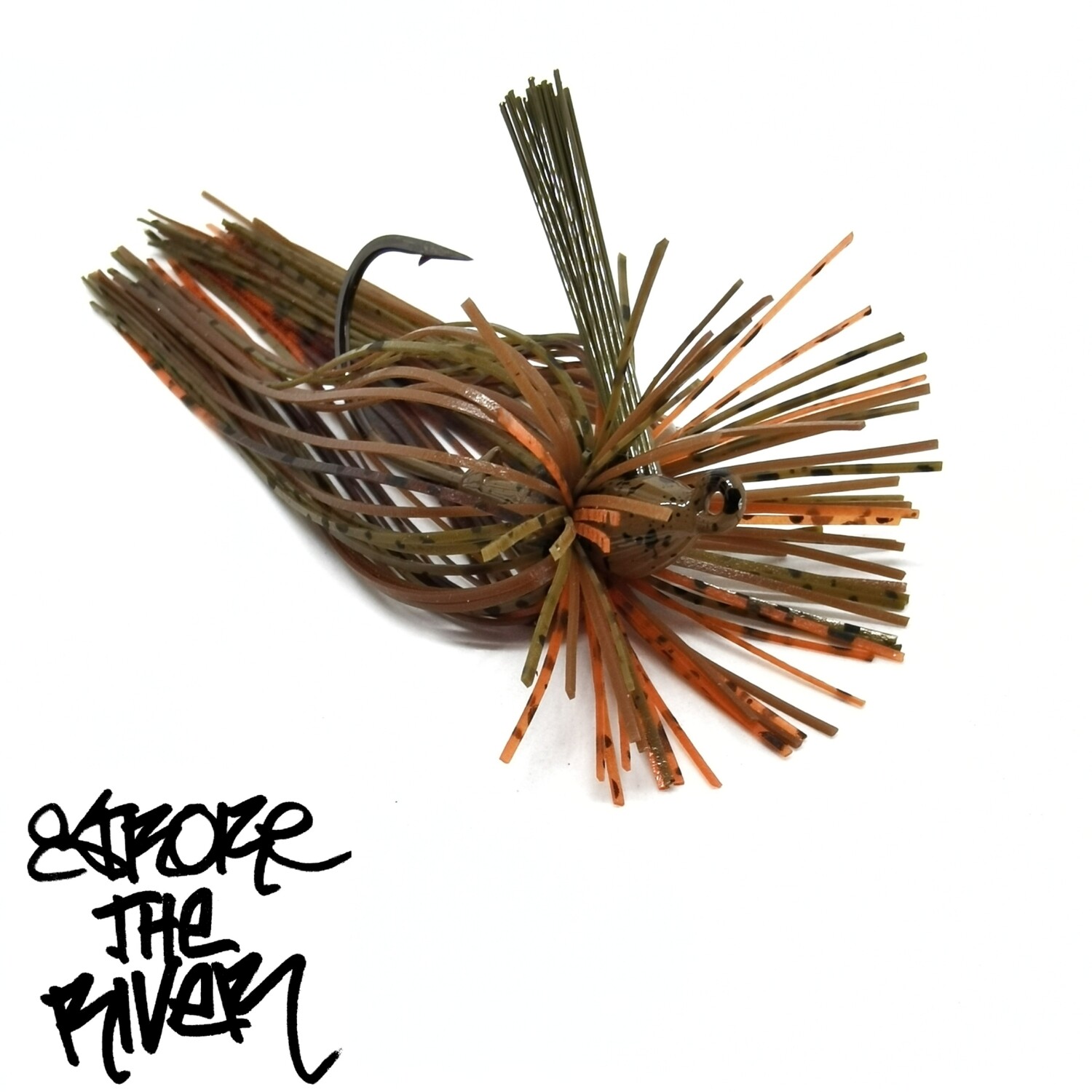 Slow Orange Green Craw 7gr