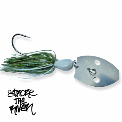 Vibrant Moulax Green Pearl Minnow 28gr