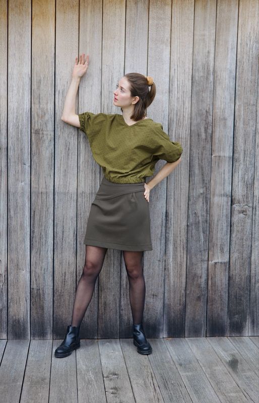 Totori top bouffant