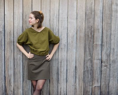 Totori top bouffant