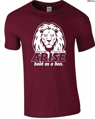 'Bold As A Lion' Emblem T-Shirt