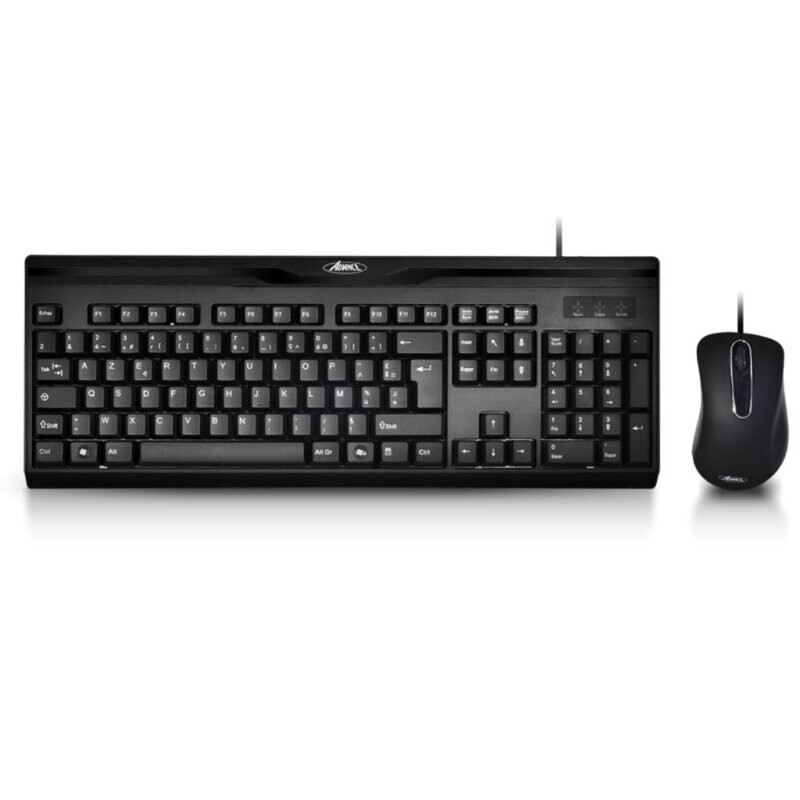 NEUF – Advance PACK Clavier + Souris USB ADVANCE NOIR NEUF – Advance PACK Clavier + Souris USB ADVANCE NOIR