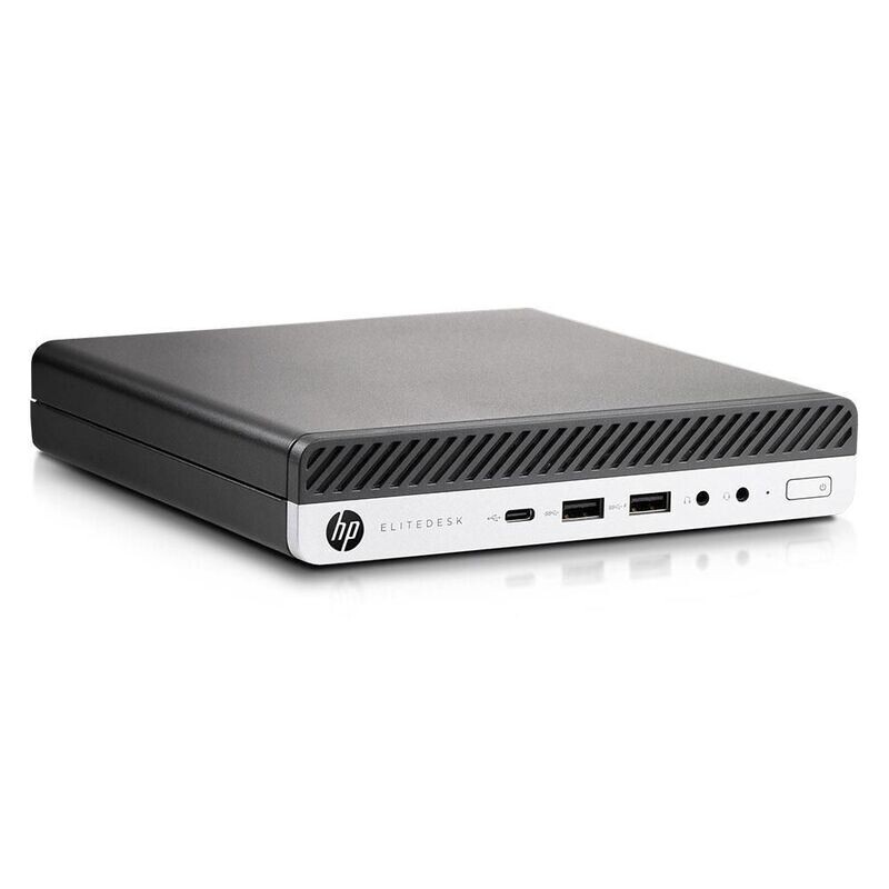 HP EliteDesk 800 G3 Mini + adaptateur DP vers HDMI HP EliteDesk 800 G3 Mini + adaptateur DP vers HDMI