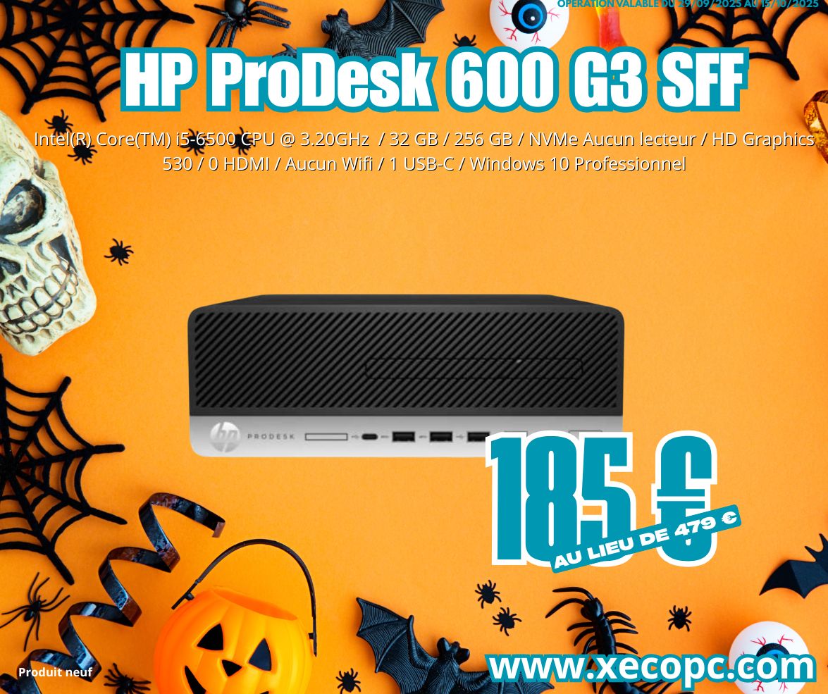 HP ProDesk 600 G3 SFF