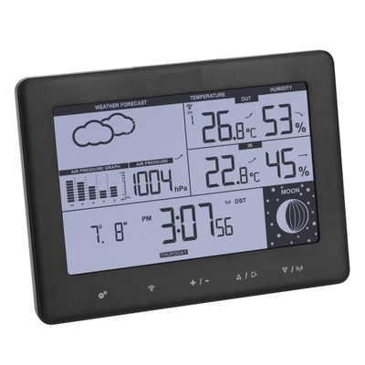 Barometerische Wetterstation mit Funkuhr