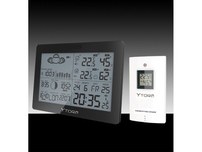 Wetterstation mit Funkfühler und Thermoalarm