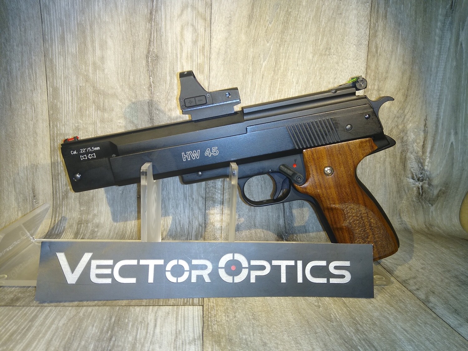 Vector Optics Spirit SCRD-29 Red Dot Sight - 21mm Weaver + Glock 9mm Fitting + HW45 / HW75 Adaptor