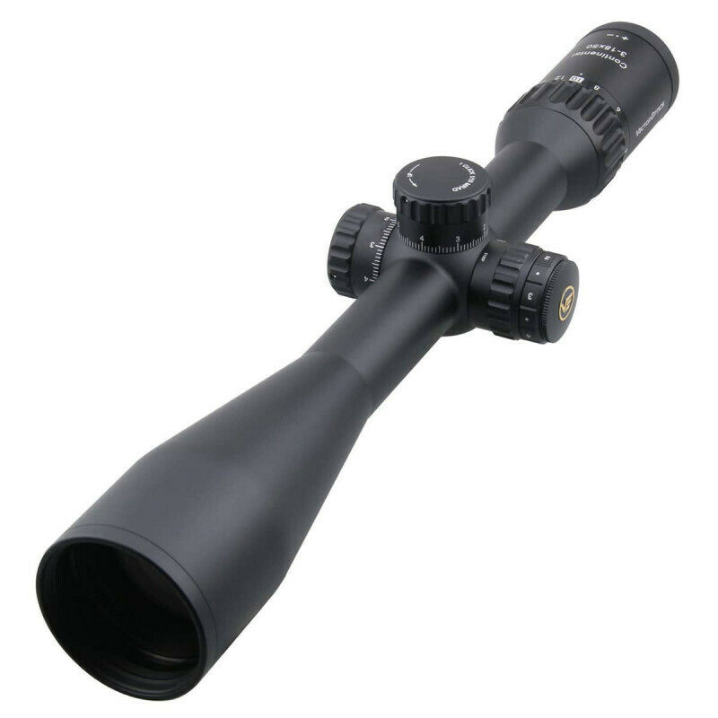 Vector Optics SCOL-21T Continental 3-18x50 SFP Tactical Scope - Simply The Best