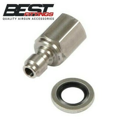 Quick Coupler Single Female Daystate Foster - 1/8 BSP add on adaptor - BEST FITTINGS