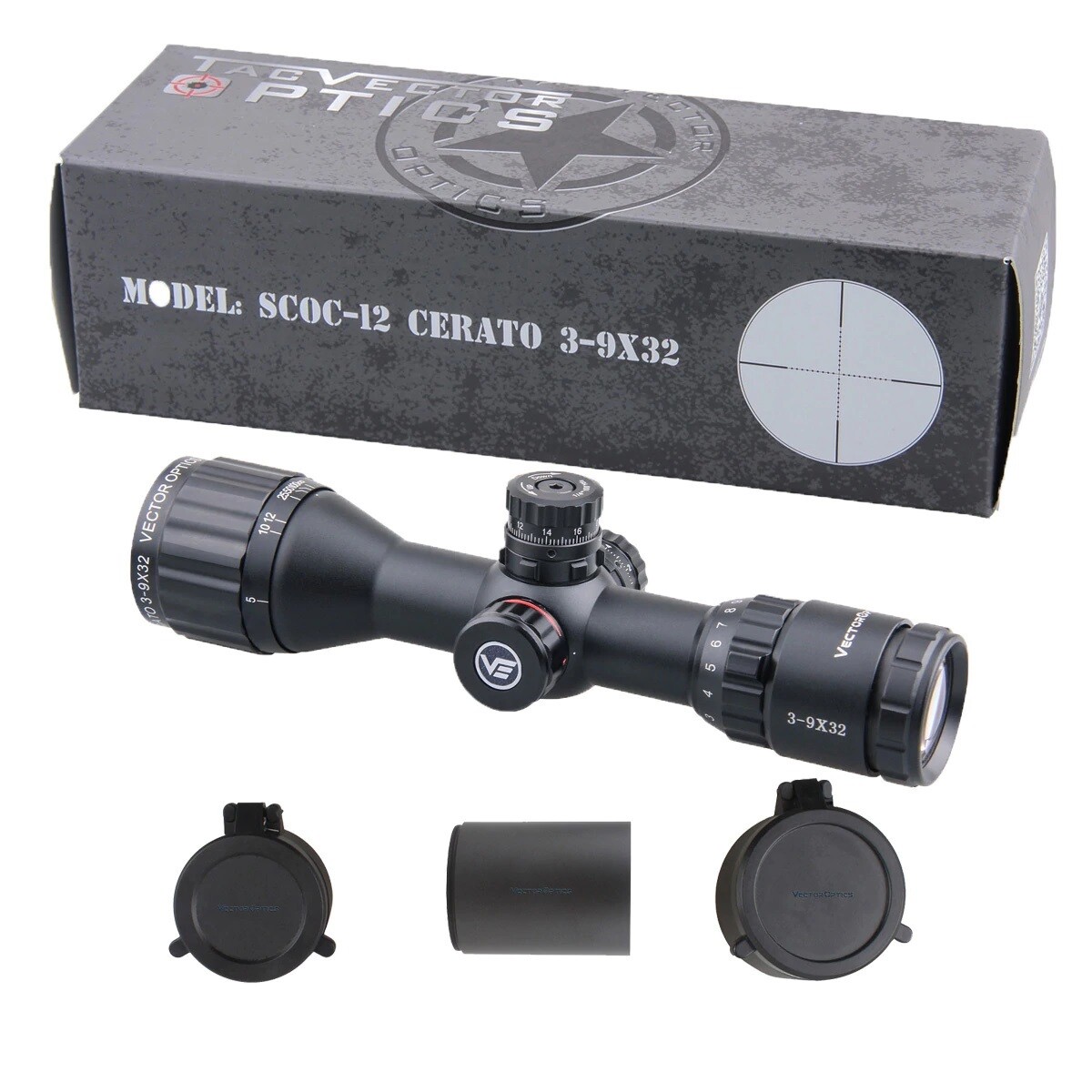 Vector Optics スコープ VictOptics C3 3-9x32 SFP – Vector Optics US Online Store