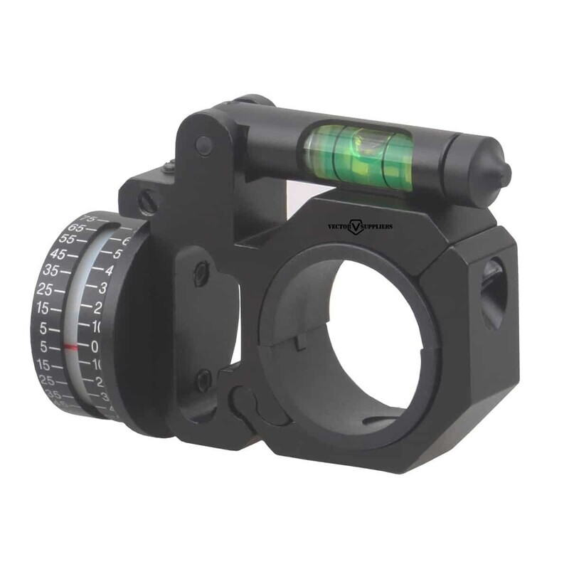 Vector Optics SCACD-11 Anti Cant Bubble &amp; Inclinometer 30mm &amp; 1&quot; Tube Fitting