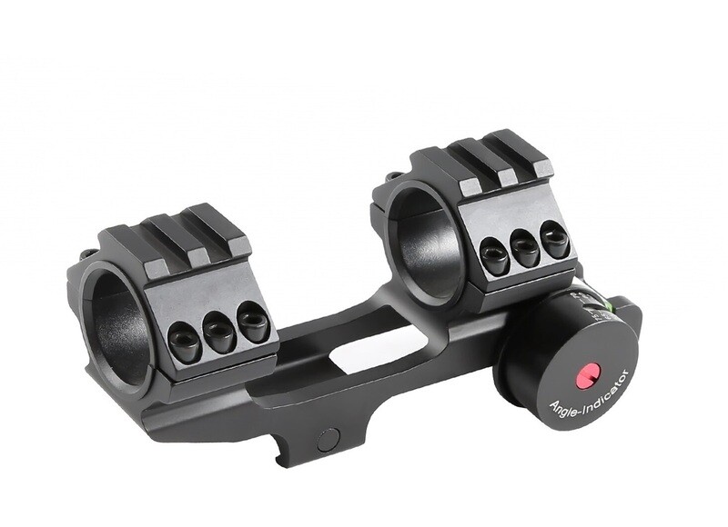 T-Eagle 5002 One-Piece Scope Mount for 30mm &amp; 1&quot; Tube - Anti Cant Bubble &amp; Inclinometer