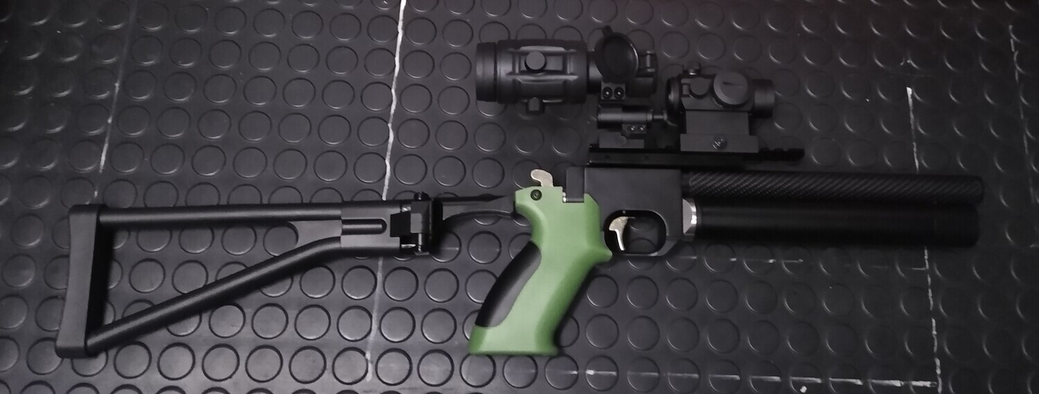 Vector Optics SCOT-29 4 x Flipout Magnifier & Mount (SCMF-14)