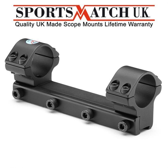 Sportsmatch OP25C OP25 1 Piece Double Clamp 1&quot; Tube Scope Mount 45mm (Medium)