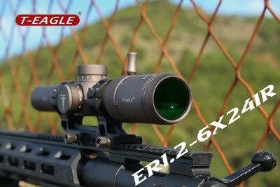 Amazon.co.jp: T-EAGLE1.2-6X24IRライフルスコープ ショート