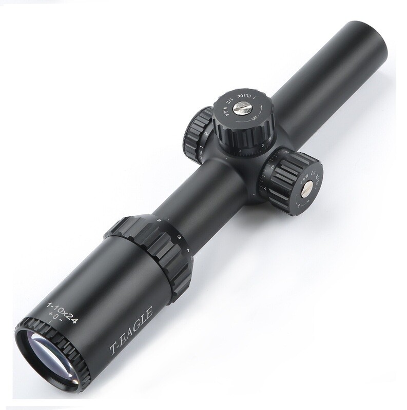 T-Eagle MR 1-10x24 IR SFP Rifle Scope - Bracketing &amp; Rangefinding Special
