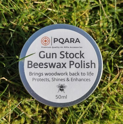 PQARA - Gun Stock Beeswax Polish 50ml Wax - Gun Cleaning