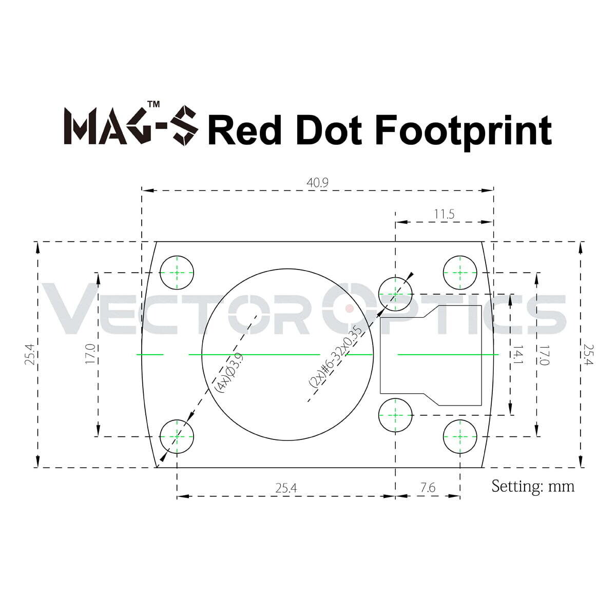 Vector Optics SCRD-49 Frenzy 1x16x22 Red Dot Sight