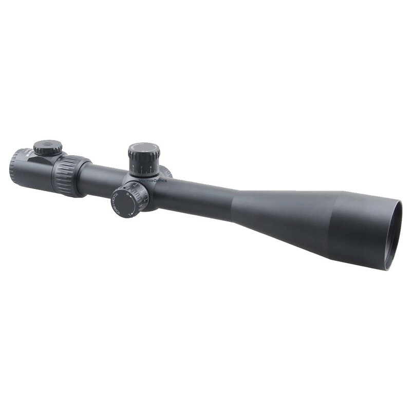 Vector Optics SCOL-39 Minotaur 10-50x60 FT GenII MFL SFP Riflescope, Large Side Wheel &amp; X-ACCU Adjustable Mounts