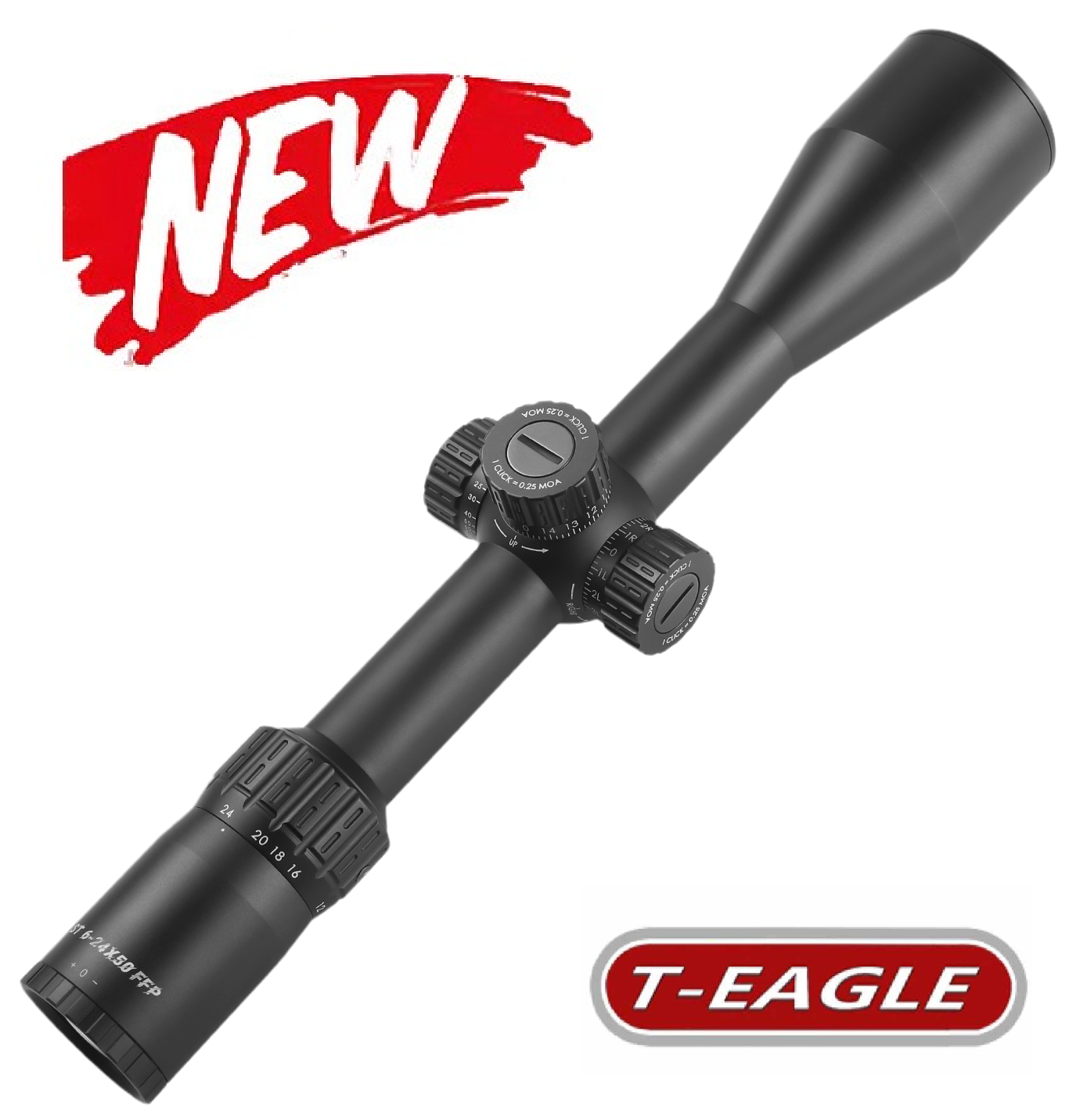 T-Eagle Stellar ST 6-24x50 FFP Premium Rifle Scope